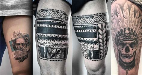 TATUAGEM NA COXA MASCULINA: 40 Inspirações。